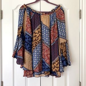 NWT Democracy boho top